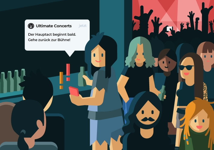 On-site interaction