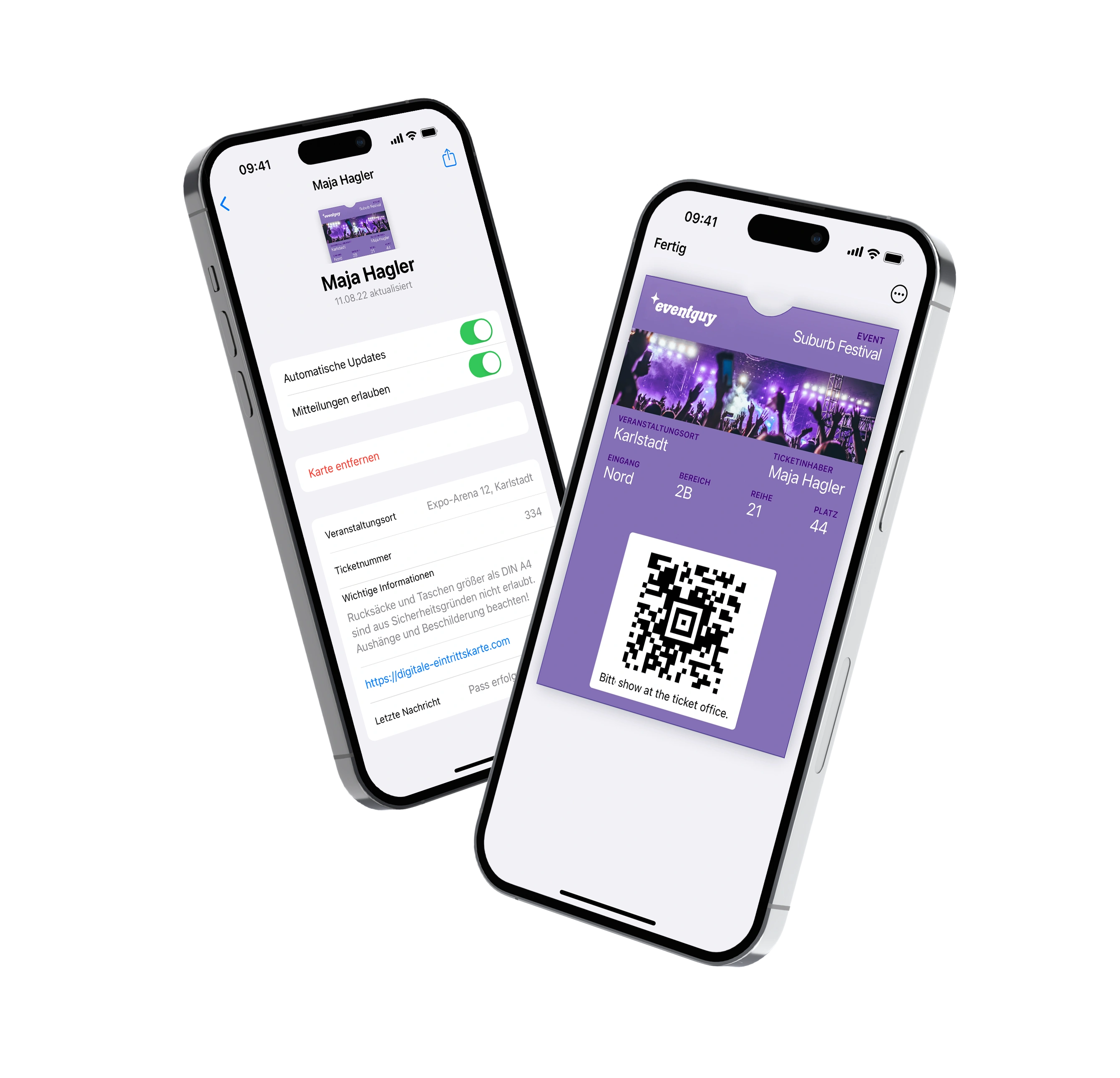 Eventticket Beispielbild