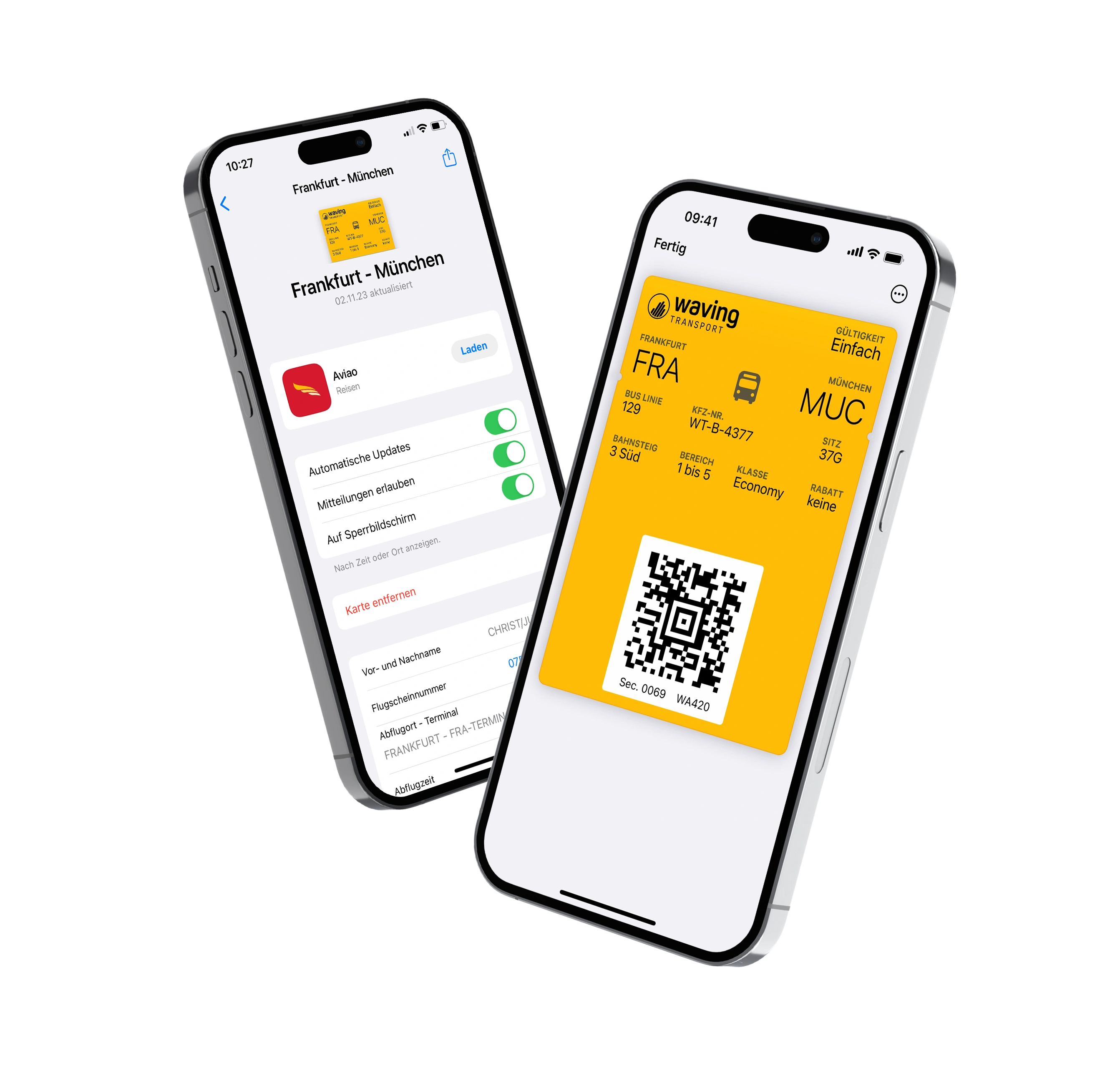 Digital ticket example image