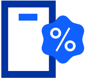 Digital discounts Icon